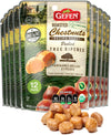 Gefen Organic Whole Peeled and Roasted Chestnuts, 5.2oz (12 Pack) | Chestnuts Peeled and Ready to Eat | Great for Cooking & Baki