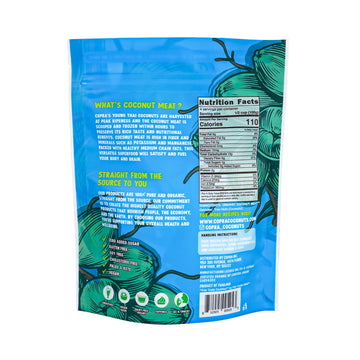 Copra Organic Frozen Coconut Meat (100% Young Coconut Frozen In Hours Of Harvest) | Gluten Free, Non Gmo, Vegan, Dairy Free, No