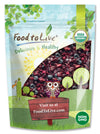 Organic Mixed Berries, 1 Pound - Non-GMO Dried Blueberries, Cranberries, and Tart Cherries, Kosher, Lightly Sweetened, Unsulfure