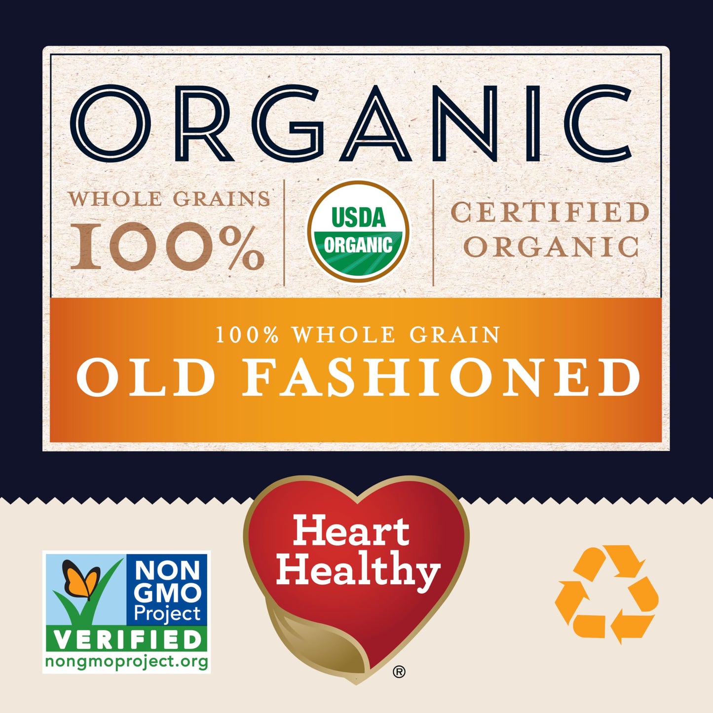 Quaker Old Fashioned Rolled Oats, Usda Organic, Non Gmo Project Verified, 24Oz Resealable Bags (Pack Of 4)