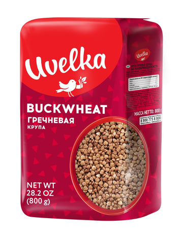 Uvelka Buckwheat Groats 800 Gram, Pack Of 2