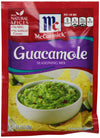 McCormick GUACAMOLE Seasoning Mix 1oz. (9 Packets)