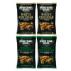 Pork King Good Pork Rinds (Chicharrones) (Variety 4 Pack: White Cheddar/Onion & Sour Cream)