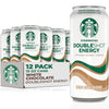Starbucks Doubleshot Energy Drink Coffee Beverage, White Chocolate, Iced Coffee, 15 Fl Oz Cans (Packaging May Vary) (Pack Of 12)