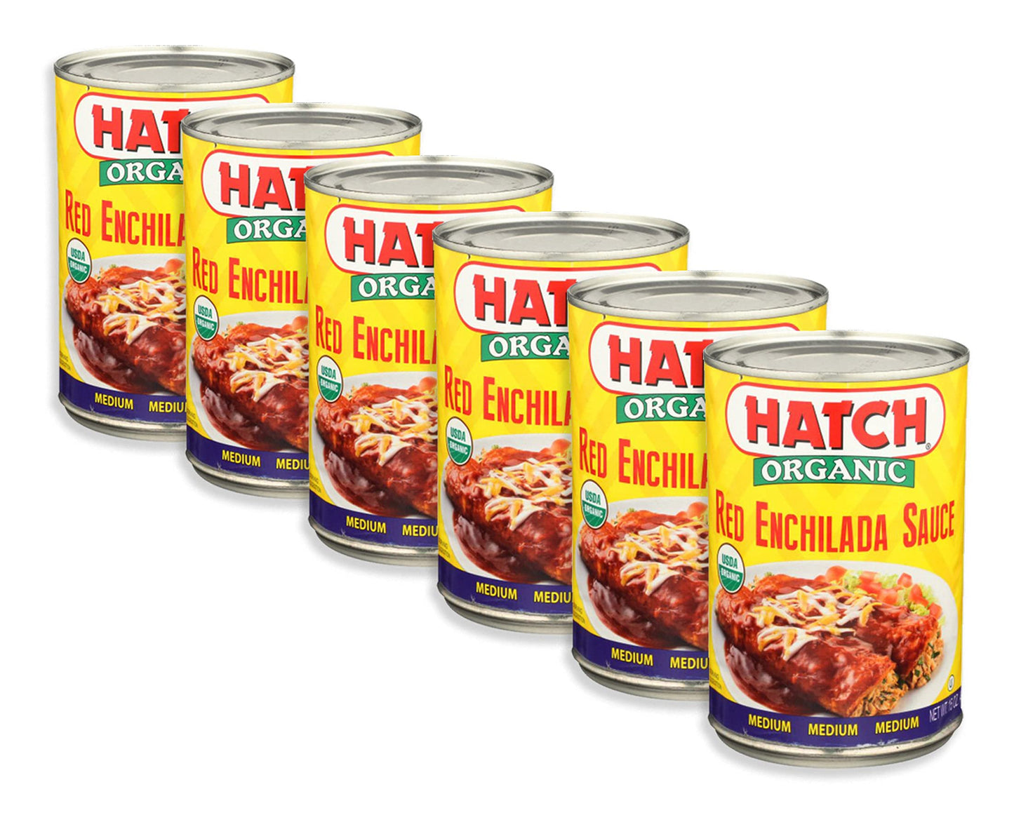 Hatch Red Enchilada Sauce Medium (15Oz, Pack Of 6)