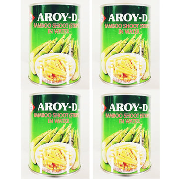Bamboo Shoot Strips in Water, 19 oz, Pack of 4