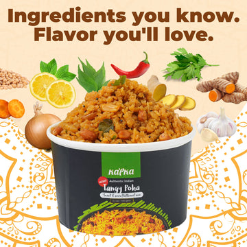 KAPKA Assorted Variety Indian Meals - Vegan Ready to Eat - Microwaveable - 3.5oz Each - 5 Pack