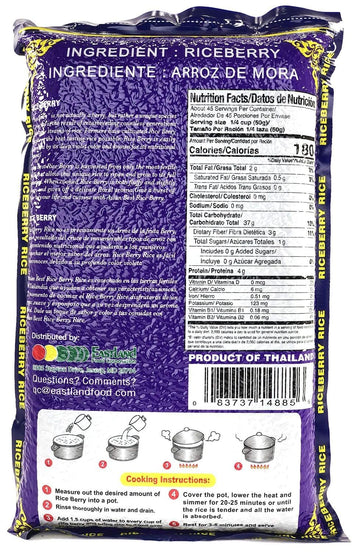 Asian Best Riceberry Rice, 5 Lb