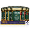 Tonnino Tuna Fish Yellowfin Pole&Line - Oregano - Pack of 6 - Alternative to Salmon - Protein Snacks - Ready to Eat Meals in Jar