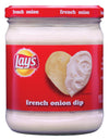 Lays Dip, French Onion, 15 Ounce (Pack of 12)