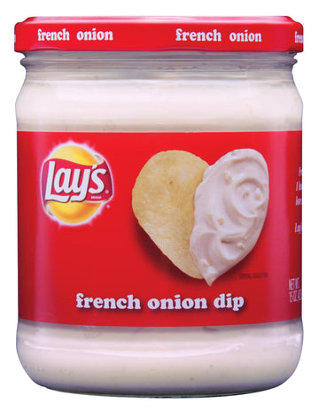 Lays Dip, French Onion, 15 Ounce (Pack of 12)