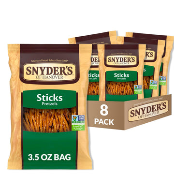 Snyder s of Hanover Pretzel Sticks, 3.5 Ounce (Pack of 8)