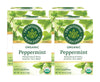Traditional Medicinals Organic Peppermint Herbal Tea, Alleviates Digestive Discomfort, (Pack Of 4) - 64 Tea Bags Total