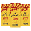 Gevalia House Blend Medium Roast Ground Coffee 12 Oz Bag (Pack Of 3)