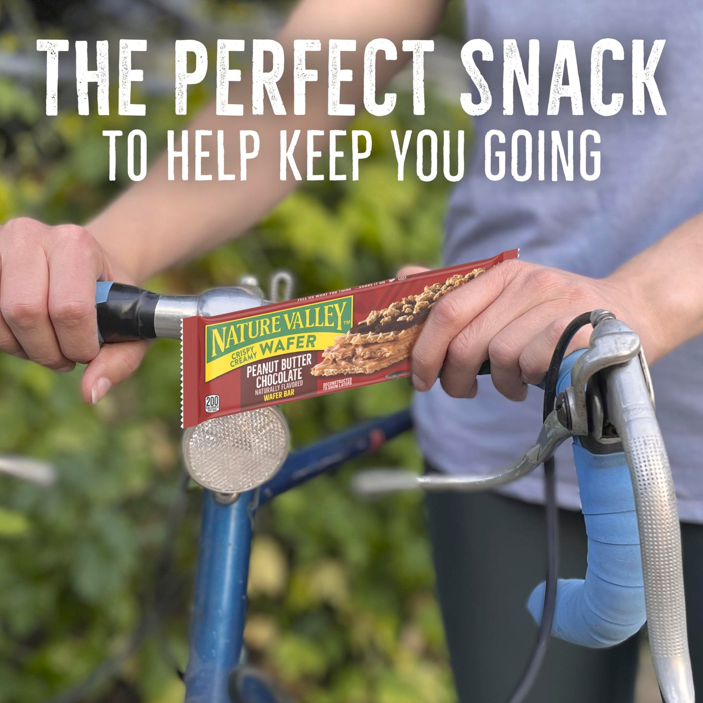 Nature Valley Wafer Bars, Peanut Butter Chocolate Flavored Snacks, 10 Bars, 13 Oz