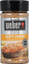 Weber Zesty Lemon Seasoning, 5 Ounce Shaker