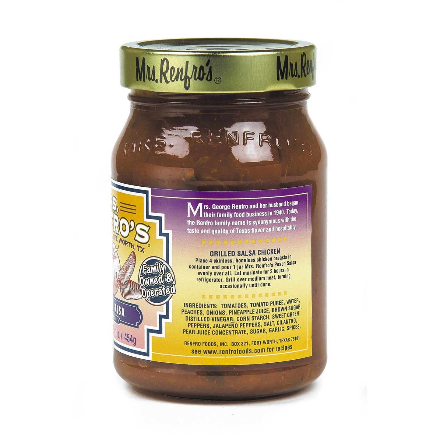 Mrs. Renfro'S Peach Salsa