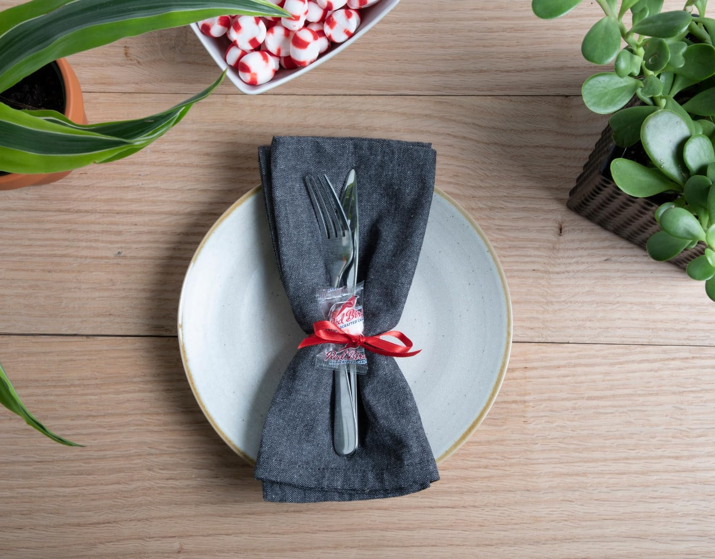 Red Bird Soft Peppermint Candy Puffs, Mints Individually Wrapped, Gluten-Free, Non-Gmo Verified, Kosher, Allergen Free 46 Oz Bag