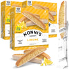Nonni'S Limone Biscotti Italian Cookies - 3 Boxes Lemon Cookies - Biscotti Individually Wrapped Cookies - Lemon Italian Biscotti