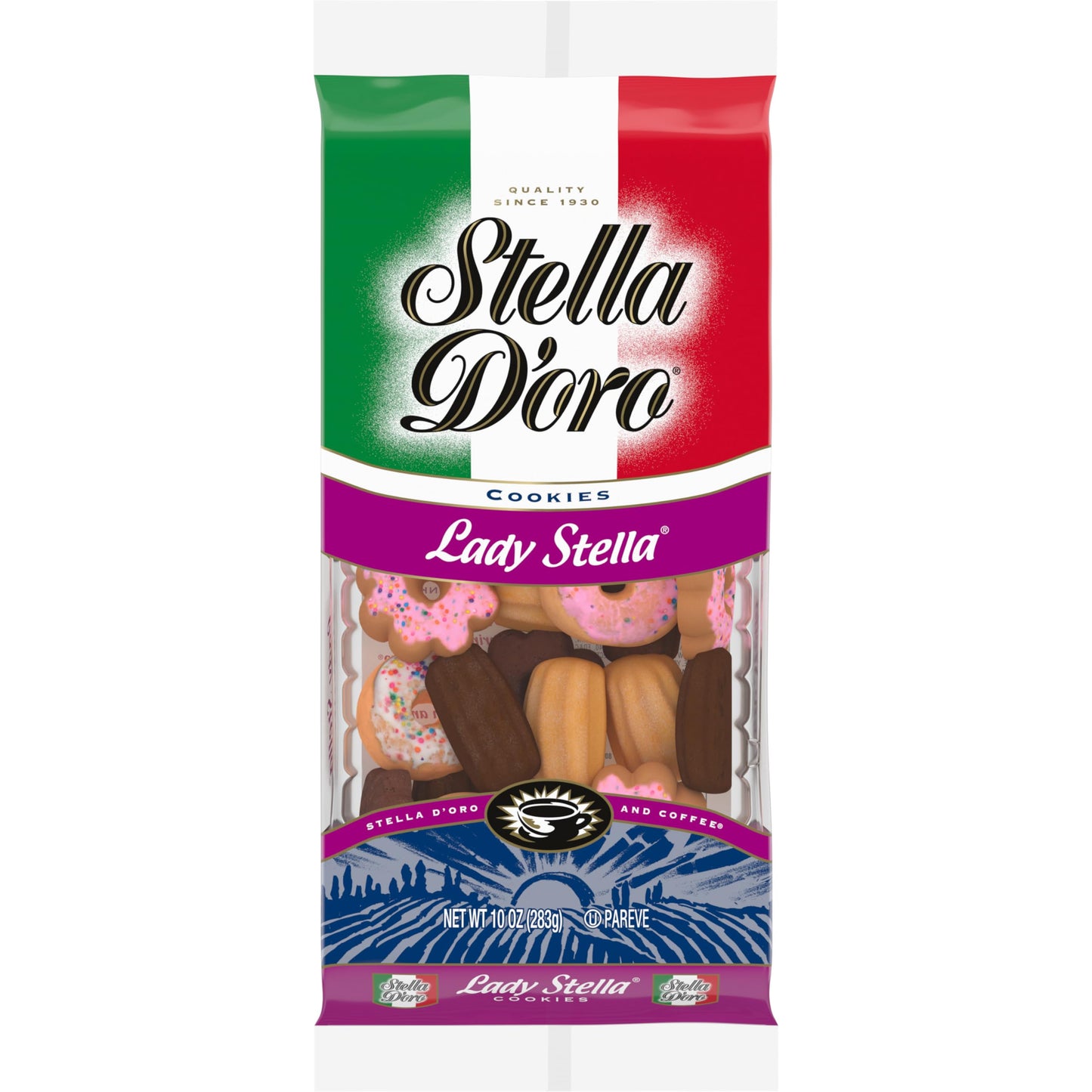 Stella D'Oro Cookies, Lady Stella Assorted Cookies, 10 Oz
