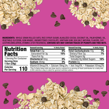 Bobo'S Dippd Bars (30 Ct Case) (Chocolate With Dark Chocolate)