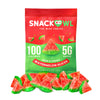 Snack Owl Vegan Sour Gummy Candy - Gluten Free, Low Calorie Candy - Guilt Free & Delicious Healthy Gummy Snacks - (Watermelon Sl