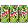 Mountain Dew, 7.5 Fl Oz Cans, 6 Pack