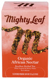 Mighty Leaf Tea Organic African Nectar Hand-Stitched Tea Bags, 15 Ct