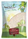 Food To Live Organic Navy Beans, 15 Pounds Non-Gmo, Kosher, Vegan, Dried White, Bulk. High In Protein And Dietary Fiber
