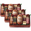 3 Holiday Gift Boxes - The Swiss Colony High 5 Food Bundle - Assorted Summer Sausages And Cheeses, Includes 3 Gift Boxes