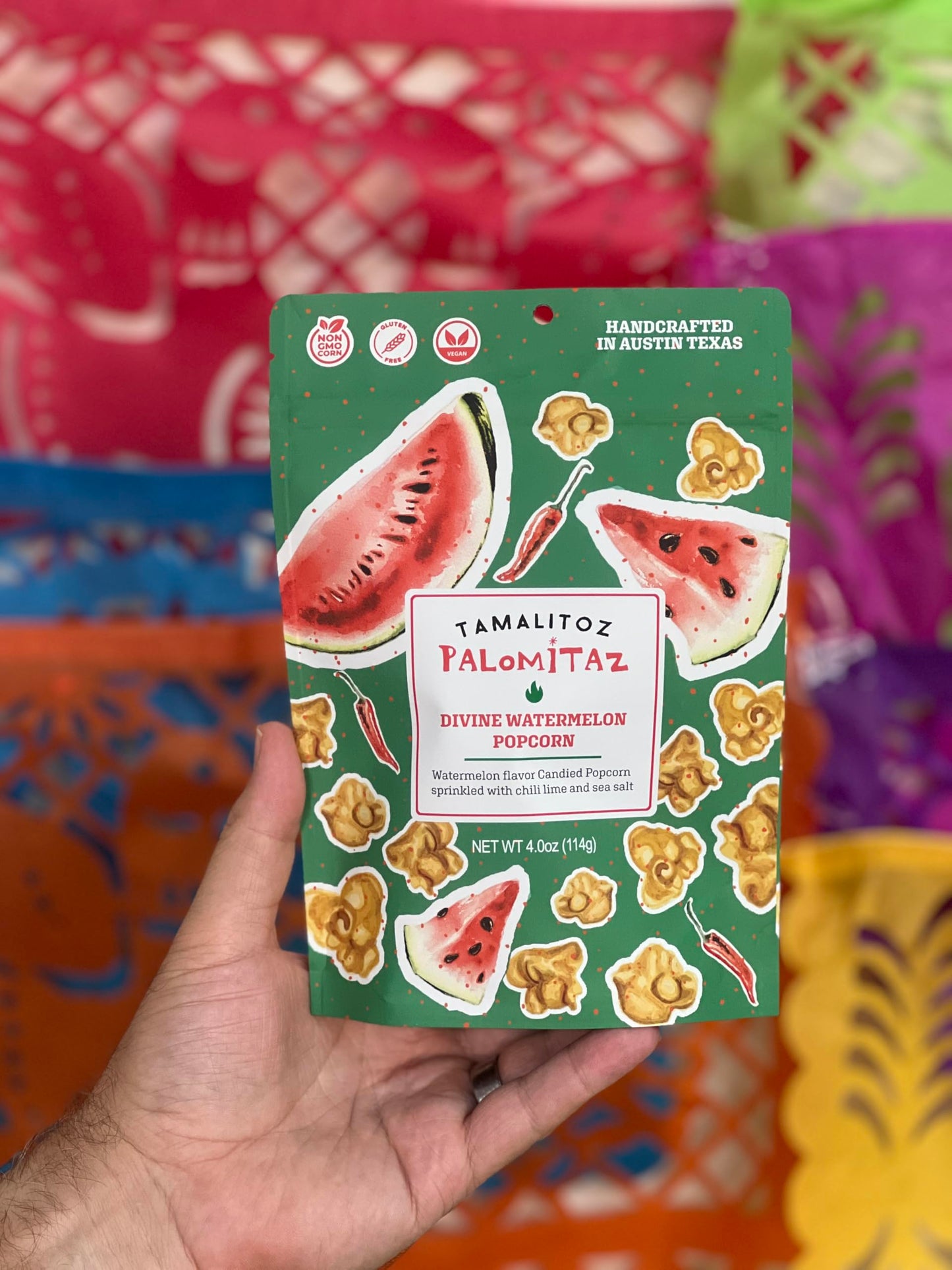 Tamalitoz by Sugarox Popcorn Palomitaz Divine Watermelon 2 pack