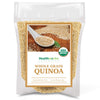 Healthworks Quinoa White Whole Grain Raw Organic (80 Ounces / 5 Pounds) | Protein Fiber & Iron | Peruvian Origin | Rice & Pasta Substitute