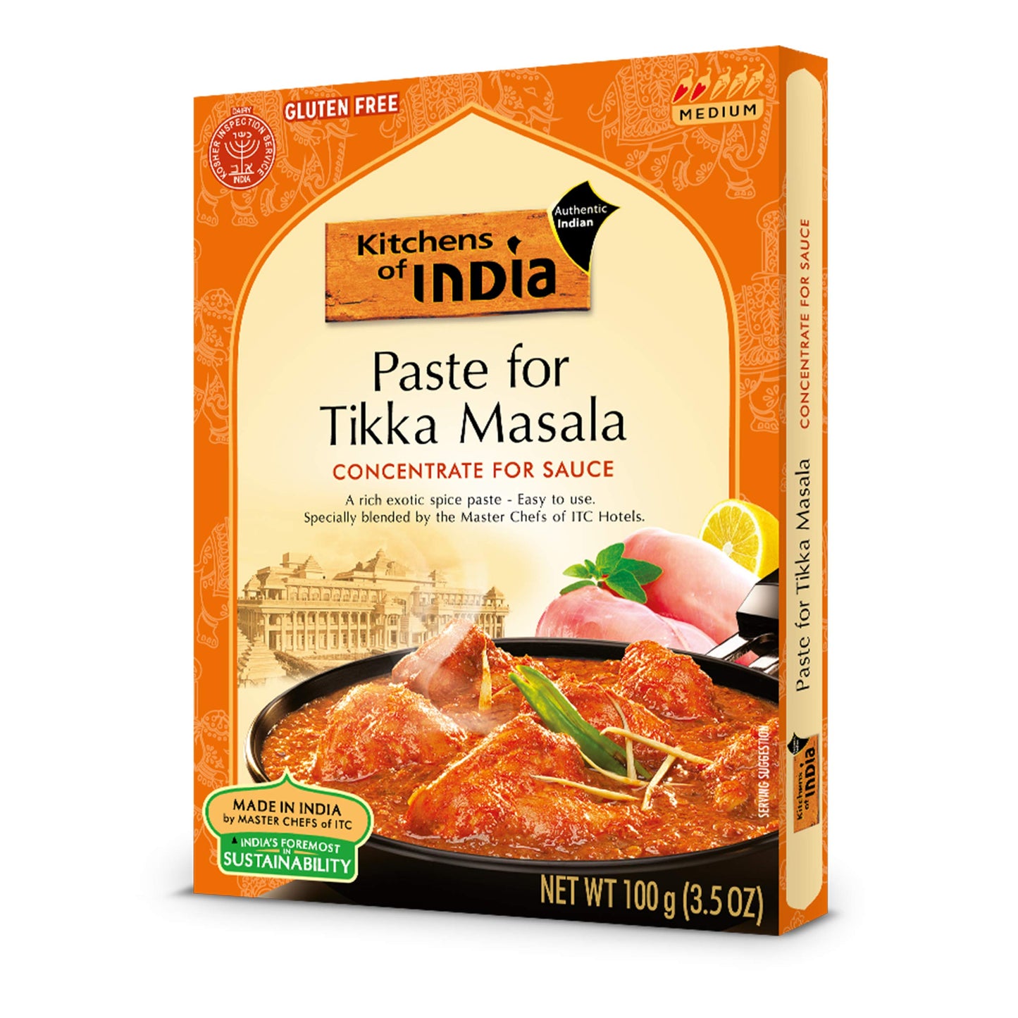 Kitchens Of India Paste For Tikka Masala, 3.5 Ounce (Pack Of 6)
