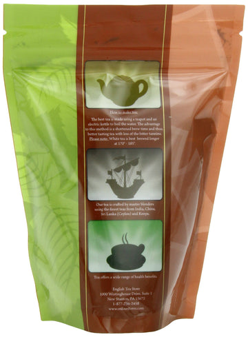 English Tea Store Loose Leaf, Earl Grey Cream Tea Pouches - Metropolitan Blend, 4 Ounce