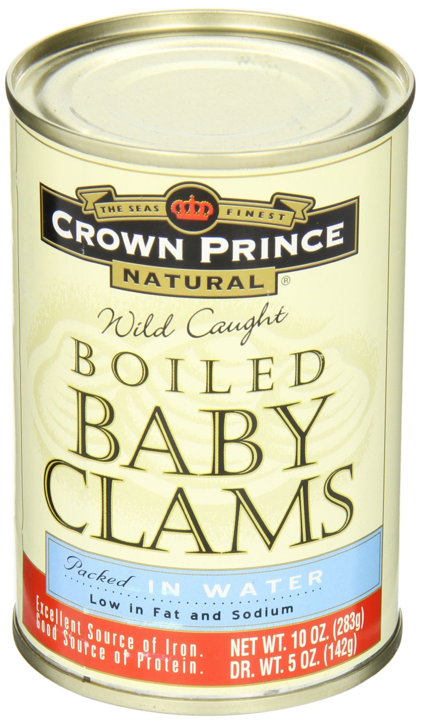 Crown Prince Boiled Baby Clams, 10-Ounce Cans (Pack Of 12)