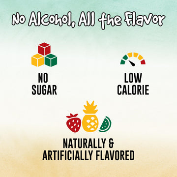 SINGLES TO GO! Margaritaville Singles to Go Water Drink Mix Variety Pack, 4 Flavors, 40 Single Servings, 4.18 Ounce
