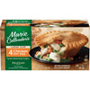 Marie Callenders Chicken Pot Pie, Microwave Meal With White Meat Chicken in a Flaky Crust, Frozen Meal, 60 OZ, 4 Pack