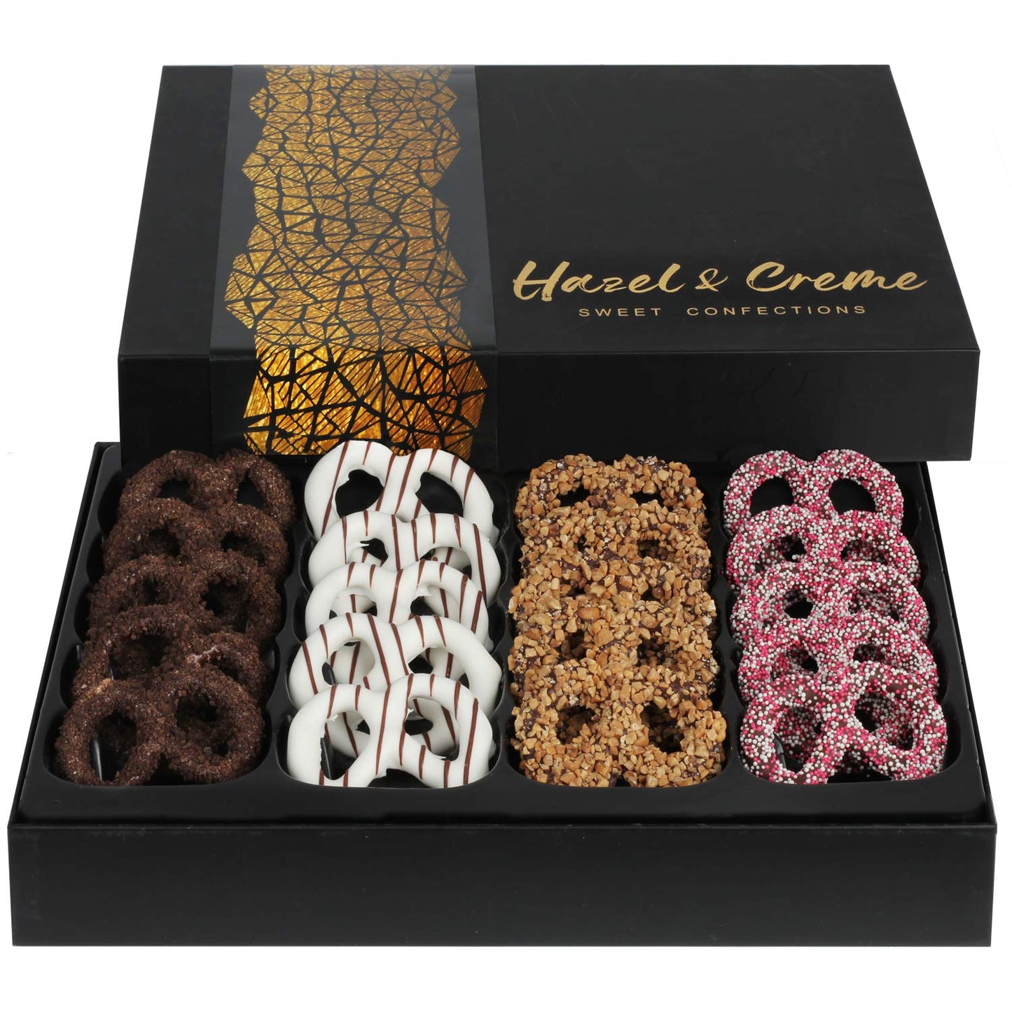 Gourmet Pretzel Gift Basket - Pretzels Gift Box - Anniversary Corporate Birthday Holiday Sympathy Appreciation