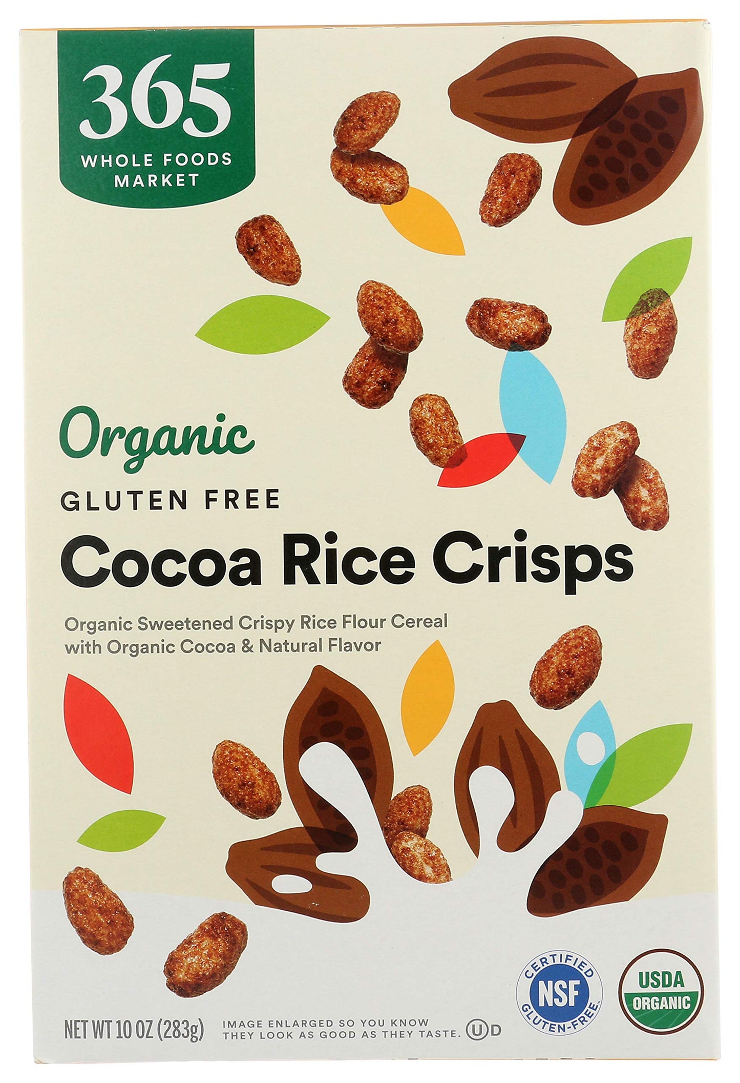 365 by Whole Foods Market, Organic Cocoa Crisps Cereal, 10 Ounce