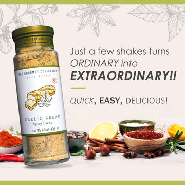 Dangold Garlic Bread Spice Blend - Gourmet Garlic Butter Seasoning, Salt Free, 4.9 oz - Perfect for Bread, Rice, and Salad Dressings