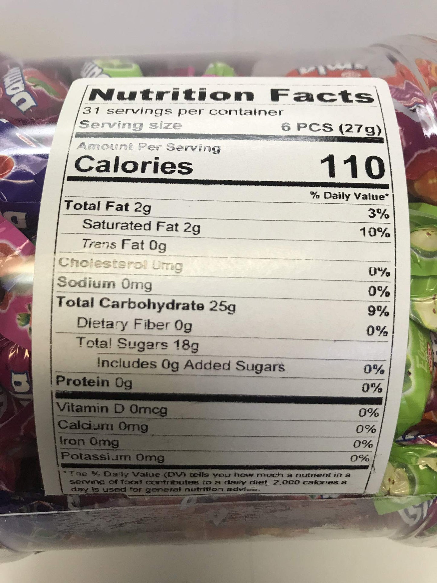Damla Assorted Soft Candy Center Filled Fruit Chew 850 gram, 29.98 ounce