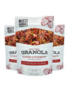 Nuthouse! Granola Company - Premium Summer Strawberry Granola | Certified Gluten-Free, Non-Gmo, Kosher | Vegan, Soy-Free | 11.5