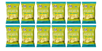 Good Health Avocado Chips Sea Salt, Salted, 5 Ounce (Pack Of 12)