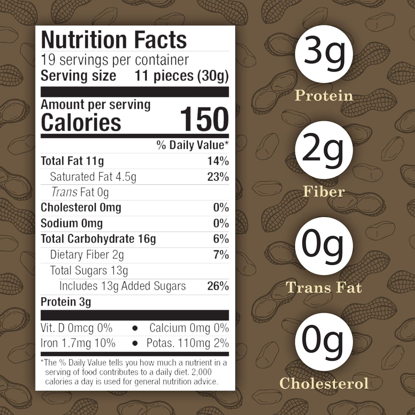 Virginia Diner - Gourmet Natural Double Dipped Dark Chocolate Covered Virginia Peanuts, 20 Ounce Tin