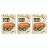 Snak Club Peanut Butter Chocolate Trail Mix with Peanuts, Peanut Butter M&MS, Toffee Peanuts, and Pretzels, 11 oz Resealable Bag
