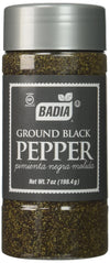 Badia Ground Black Pepper, 7 oz