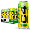 Cellucor C4 Energy Drink, Zero Sugar, Pre Workout, Sour Gummy Splash, 16 Fl Oz (Pack of 12)