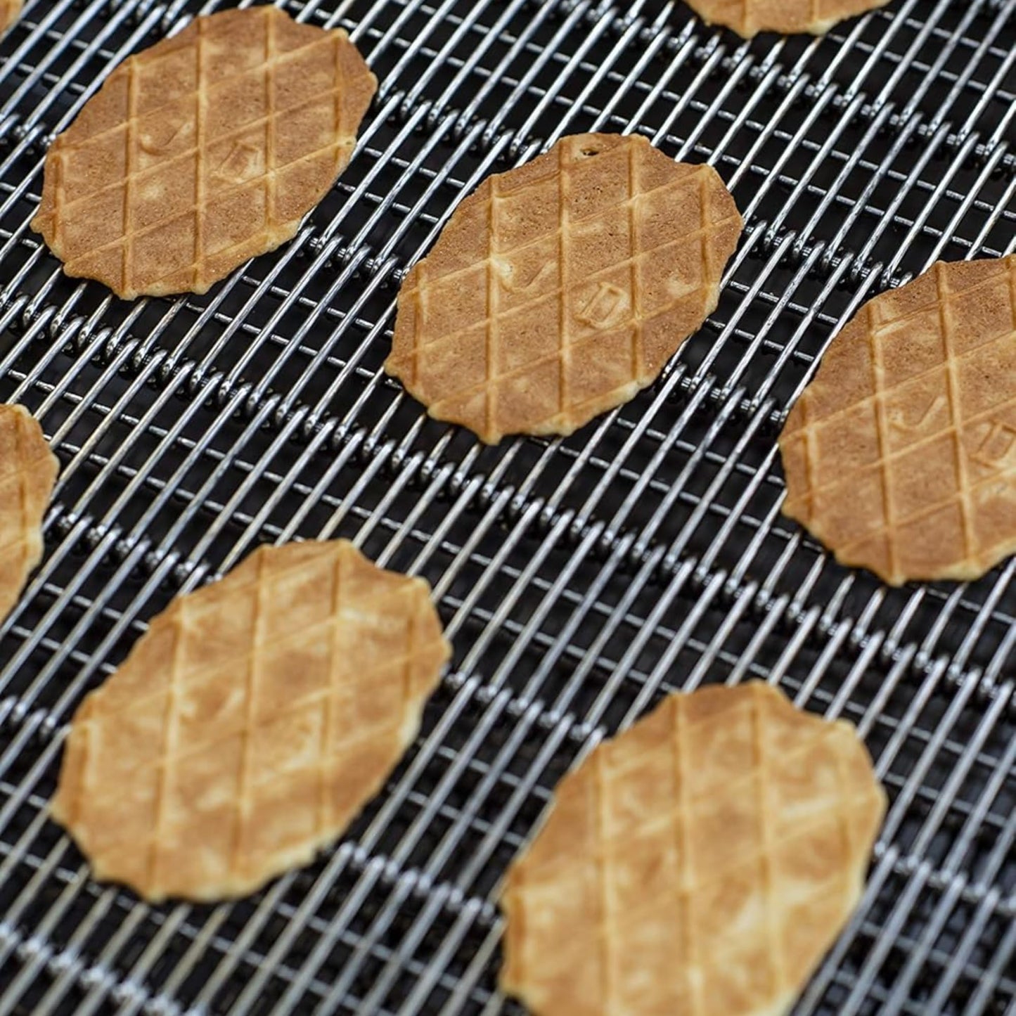 Jules Destrooper Butter Crisps - Caramelized Waffle Cookies, Certified Kosher Dairy, Non-GMO, Authentic Biscuits Made in Belgium