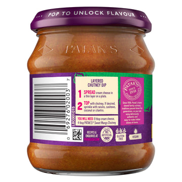 Patak's Sweet Mango Chutney, 12 oz