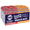 Welchs Fruit Snacks Fruit n Yogurt Variety Pack Strawberry Mango Peach Gluten Free Bulk Pack Single Serve 0.7 oz Bags (Pack of 40)